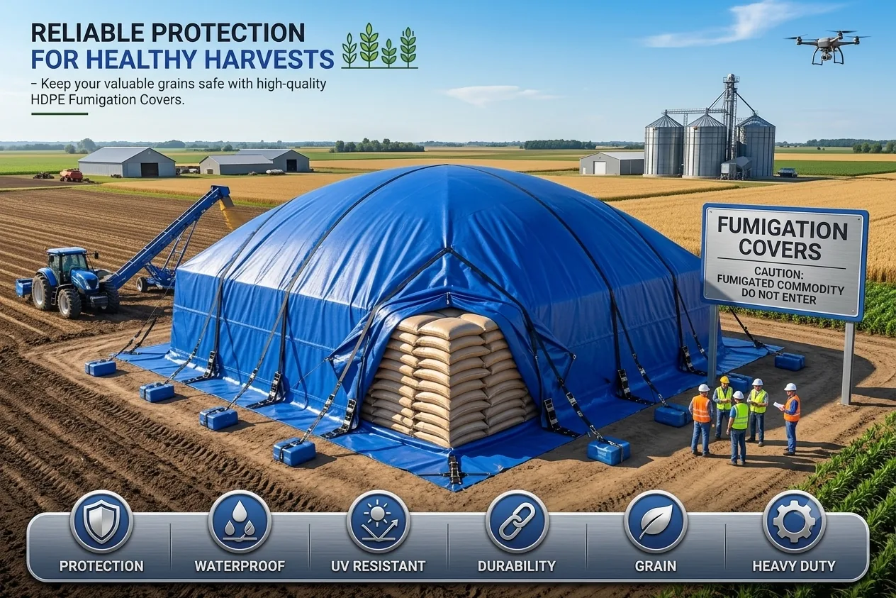 Fumigation cover application