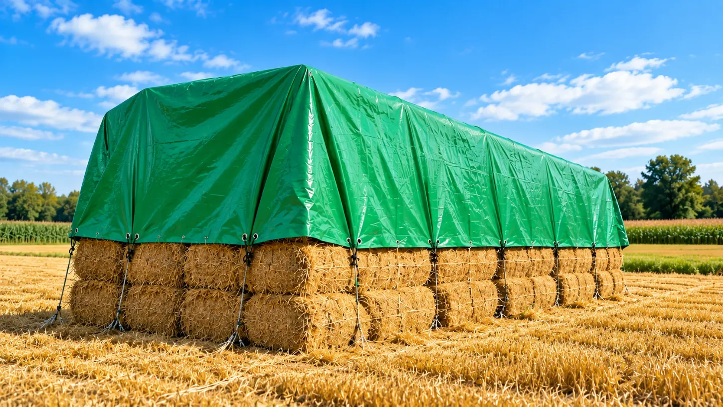 Agricultural hay and crop protection