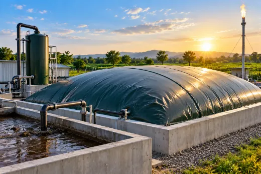 Biogas plants