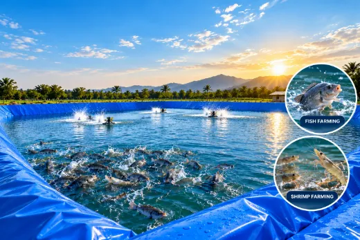 Fish and shrimp farming