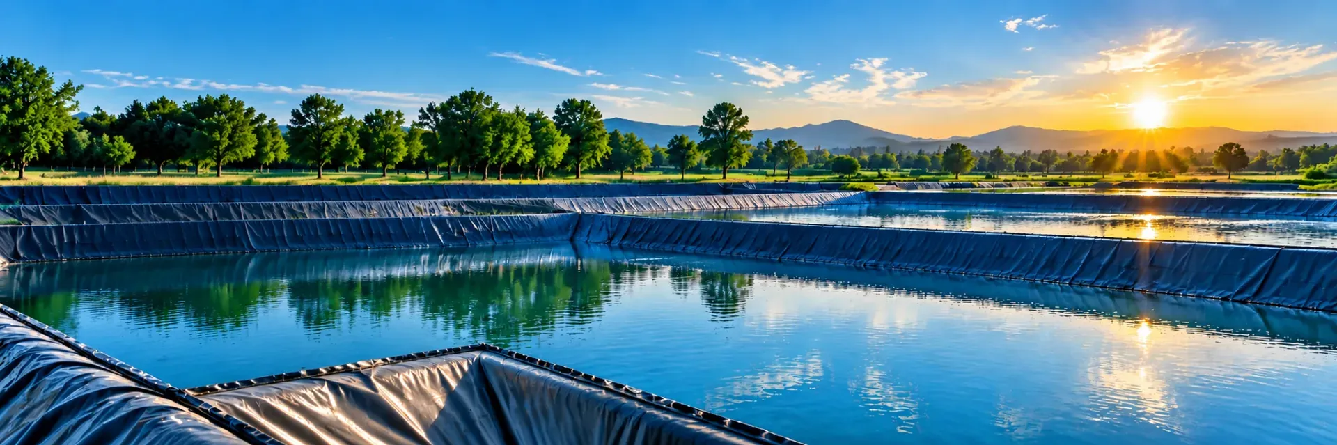 PVC and HDPE Pond Liners