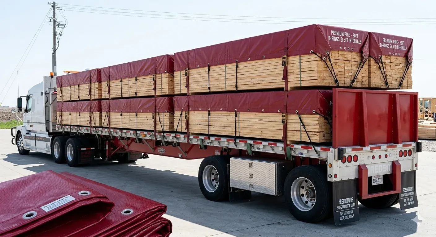 Lumber tarp